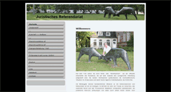 Desktop Screenshot of jurref.de